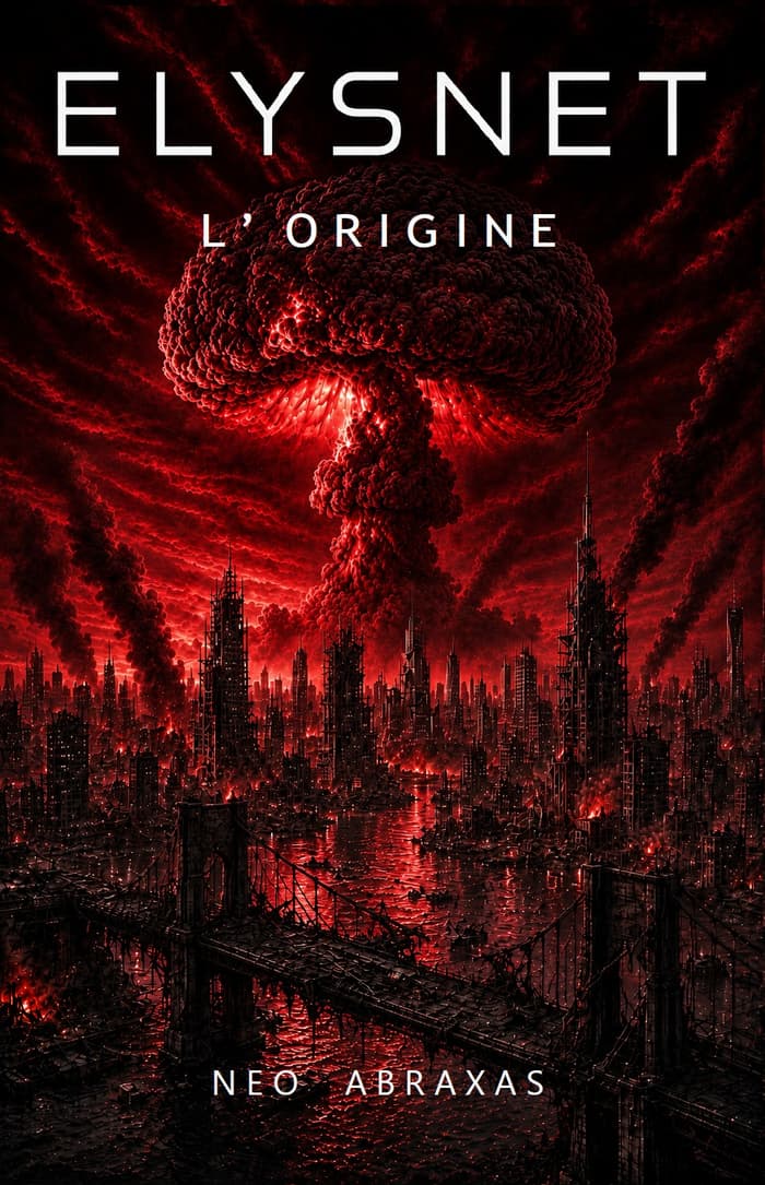 ElysNet – L’Origine — copertina del secondo volume della Trilogia di ElysNet di Neo Abraxas